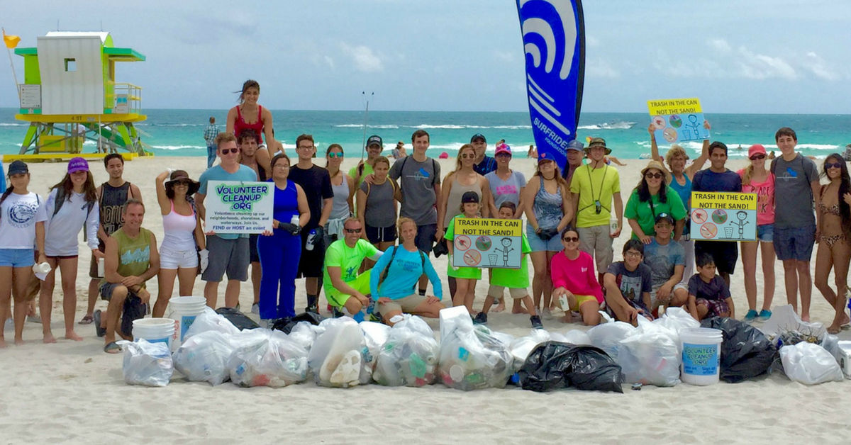 Clean This Beach Up Miami Beach Clean-Up, partners with The South Florida Seafood Festival